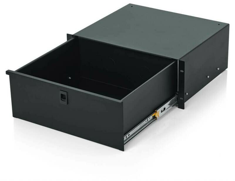 Gator Cases Rackworks 4U Lockable Rack Drawer 
#GAGRWDRW4  MFR #GRW-DRW4