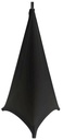 Gator Cases Stretchy Speaker Stand Cover (For 2 Sides, Black) #GAGPASTAND2B MFR #GPA-STAND-2-B
