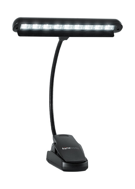 [GATOR GFW-MUS-LED] Gator Cases GFW-MUS-LED Clip-On LED Music Lamp with Adjustable Neck #GAGFWMUSLED MFR #GFW-MUS-LED