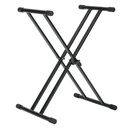 Gator Cases Frameworks Double X Style Keyboard Stand 
#GAGFWKEY2000 MFR #GFW-KEY-2000X