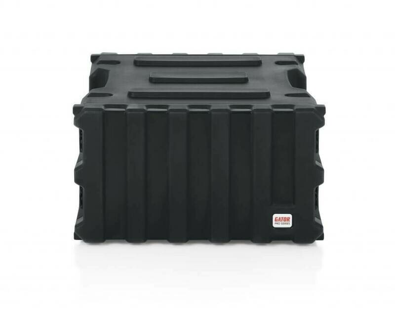 Gator Cases G-PRO-6U-19 6-Space Rotationally Molded Rack Case 
#GA6RMRC MFR #G-PRO-6U-19