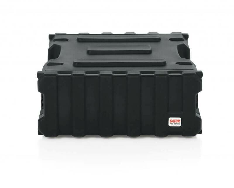 [G-PRO-4U-19 (U1, D3)] Gator Cases G-PRO-4U-19 4-Space Rotationally Molded Rack Case #GA4RMRC MFR #G-PRO-4U-19