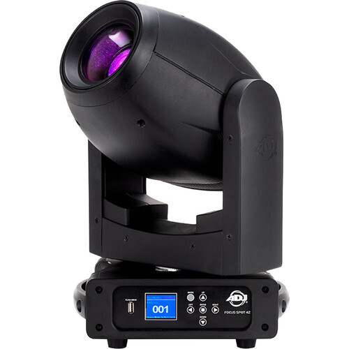 [Focus SPOT 4Z] American DJ Focus Spot 4Z 200W LED Moving Head with Motorized Focus & Zoom (Black)