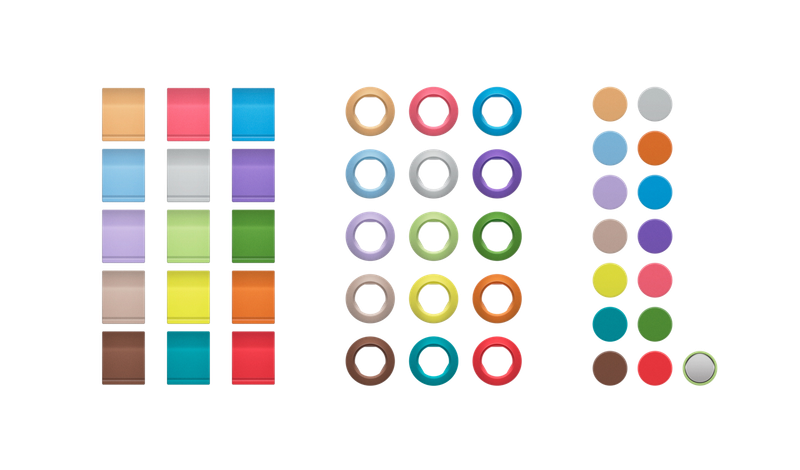 Sennheiser EW-D Color coding set