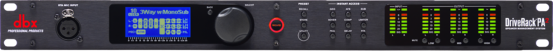 [DBX-DRPA2] dbx DriveRack PA2 Complete Loudspeaker Management System
#DBPA2 MFR #DBXPA2-V