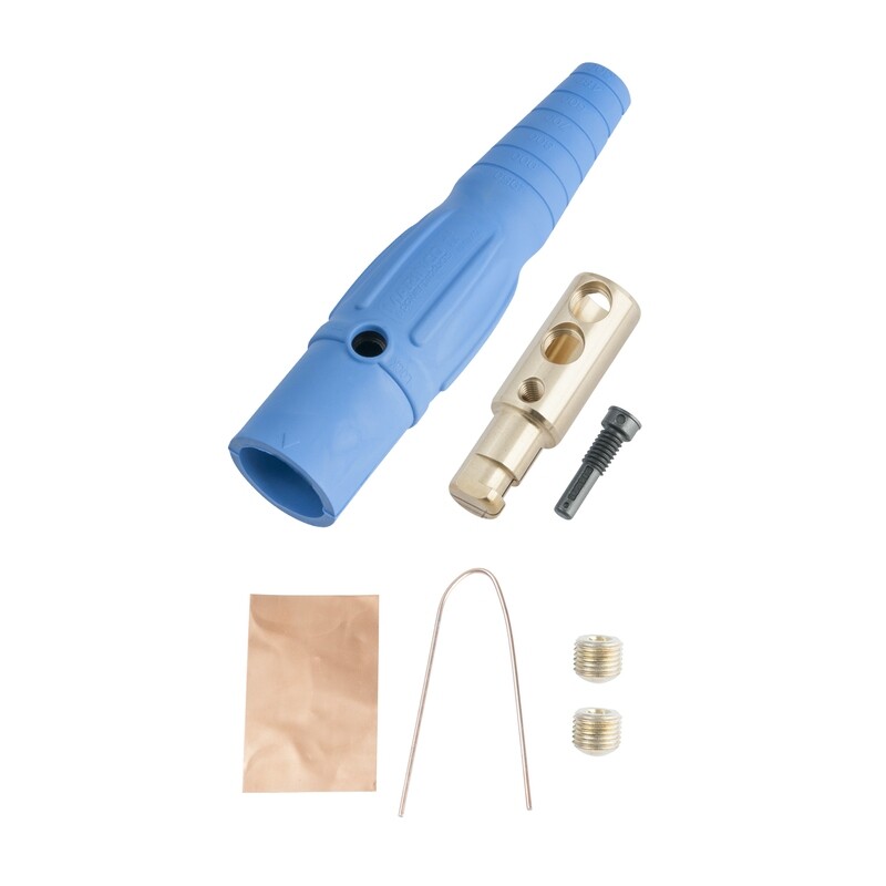 [CLS40MB-D] MARINCO INLINE SINGLE PIN MALE-BLUE CAMLOK CLS40MB-D