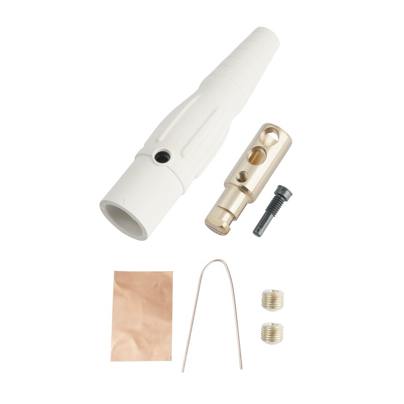 MARINCO INLINE SINGLE PIN MALE-WHITE CAMLOK CLS40MB-B