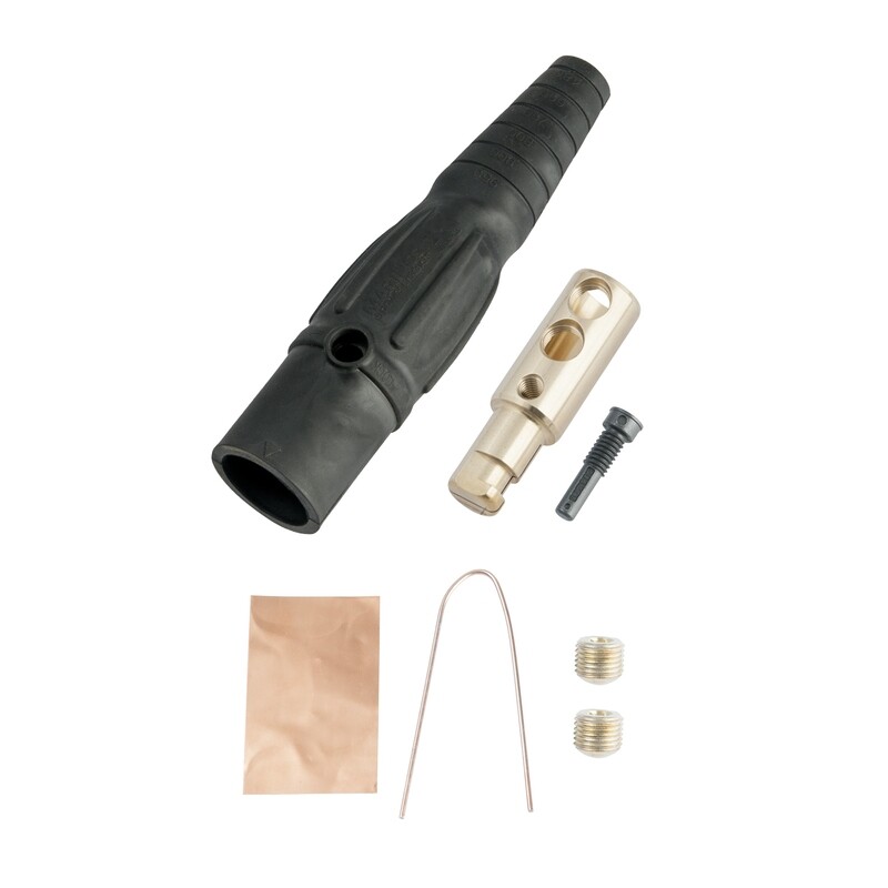 [CLS40MB-A] MARINCO INLINE SINGLE PIN MALE - BLACK CAMLOK CLS40MB-A