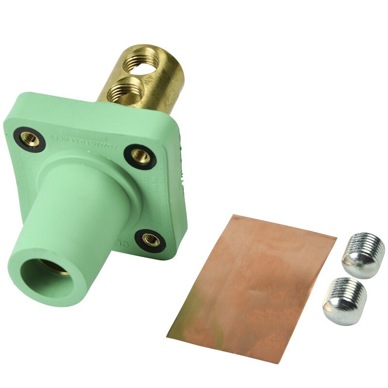 [CLS40FRB-E] MARINCO PANEL MOUNT FEMALE- GREEN CAMLOK CLS40FRB-E