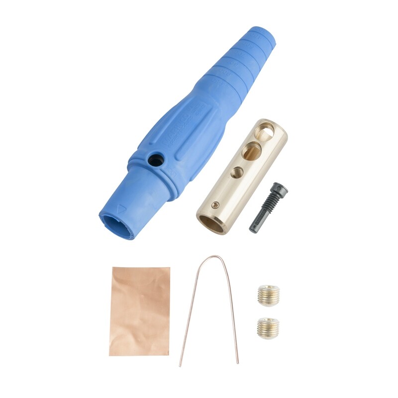 [CLS40FB-D] MARINCO INLINE SINGLE PIN FEMALE -BLUE CAMLOK CLS40FB-D