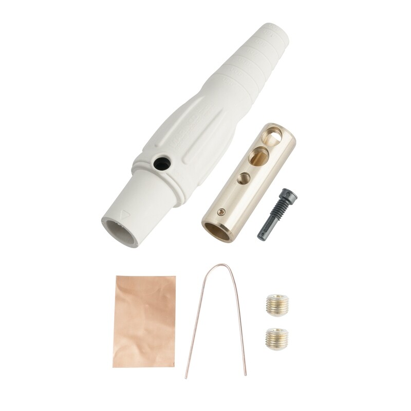 [CLS40FB-B] MARINCO INLINE SINGLE PIN FEMALE-WHITE CAMLOK CLS40FB-B