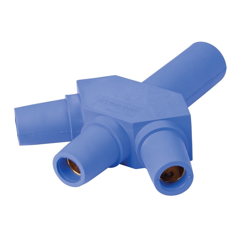 CLS 16 Series 3Fer Adapter (M-F-F-F) - Blue (D)
Part # CA3F-D
