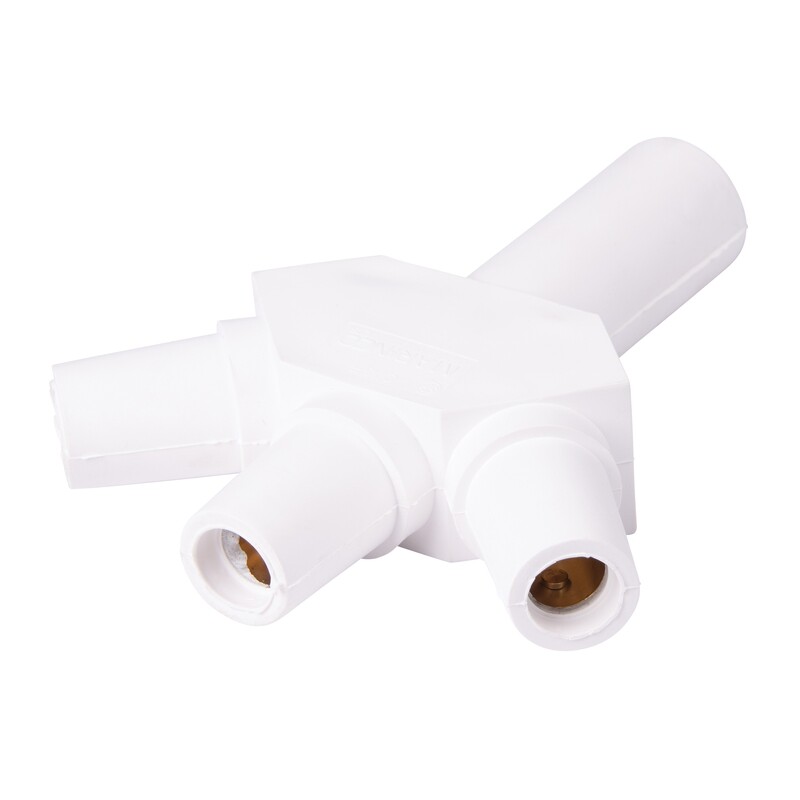 [CA3F-B (D1)] CLS 16 Series 3Fer Adapter (M-F-F-F) - White (B)
Part # CA3F-B
