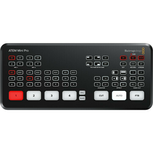[Blackmagic Design ATEM Mini Pro HDMI Live Stream Switcher] Blackmagic Design ATEM Mini Pro HDMI Live Stream Switcher