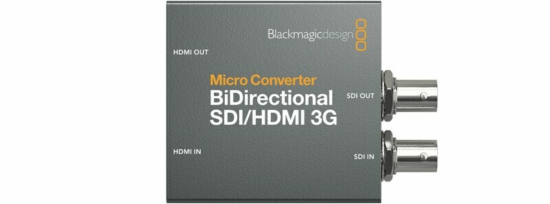 [BlackMagic Micro Converter BiDirectional SDI/HDMI/PSU] BlackMagic Micro Converter BiDirectional SDI/HDMI/PSU