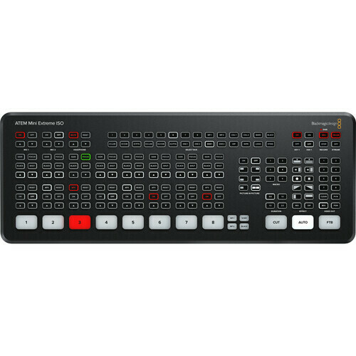 [Black Magic Design ATEM Mini Extreme ISO] Blackmagic Design ATEM Mini Extreme ISO
#BLATEMMEI MFR #SWATEMMINICEXTISO