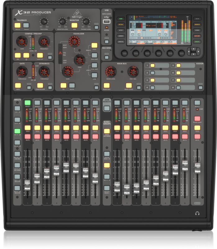 [Behringer X32 Producer] Behringer X32 Producer 40-Input, 25-Bus Digital Mixing Console with 16 Microphone Preamps