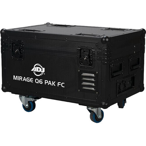 [American DJ Mirage Q6 PAK] American DJ Mirage Q6 PAK with Charging Case (6-Pack)
