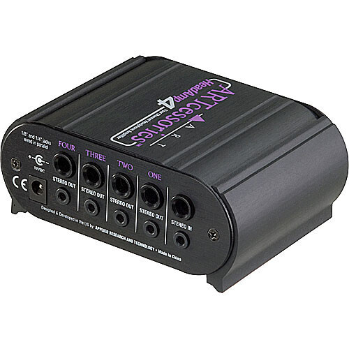 [ART HEADAMP4] ART HeadAmp4 - Four-Channel Stereo Headphone Amplifier