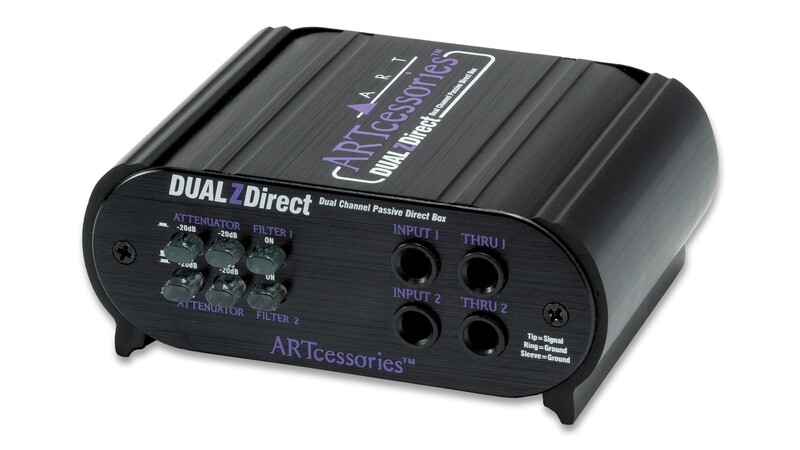 [ART DUAL Z Direct] ART DUALZDirect - Professional Dual-Channel Passive Direct Box