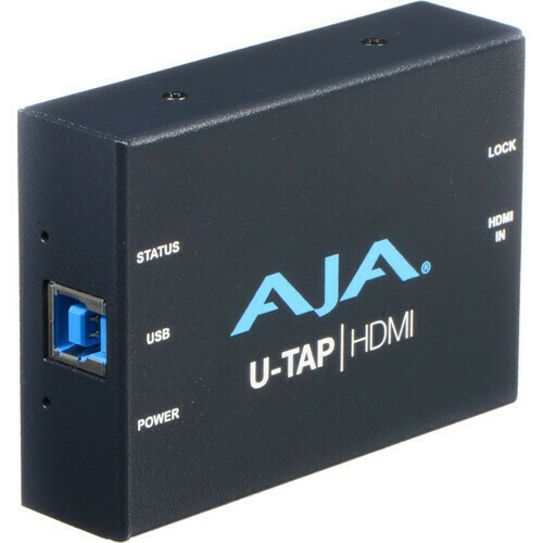 [AJA U-TAP USB 3.0/3.1 Gen 1 Powered HDMI Capture Device] AJA U-TAP USB 3.0/3.1 Gen 1 Powered HDMI Capture Device
 #AJUTAPHDMI  MFR #U-TAP-HDMI
