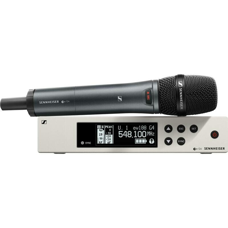 [509737] Sennheiser EW 100 G4-935-S Wireless Handheld Microphone System with MMD 935 Capsule (A1: 470 to 516 MHz) #SEEW100G49A1 MFR #EW 100 G4-935-S-A