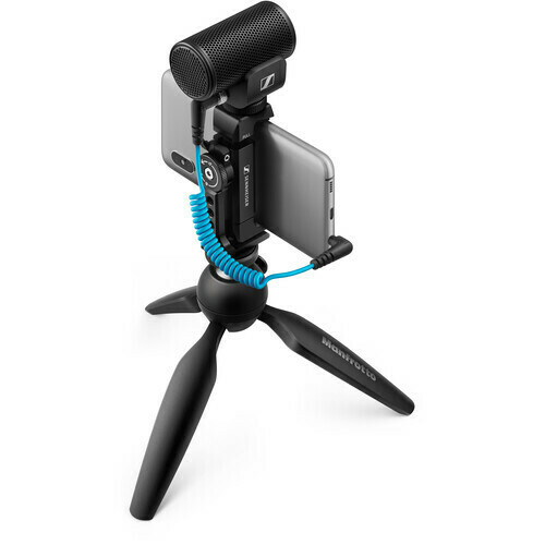 [509256] Sennheiser MKE 200 Mobile Kit Ultracompact Camera-Mount Directional Microphone with Smartphone Recording Bundle
#SEMKE200MK  MFR #509256