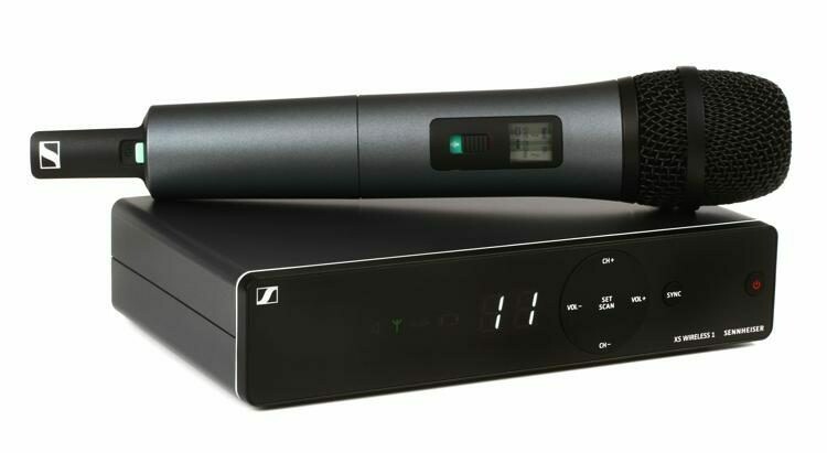 [507115] Sennheiser XSW 1-835-A UHF Vocal Set with e835 Dynamic Microphone (A: 548 to 572 MHz) #SESXSW1835A MFR #XSW 1-835-A