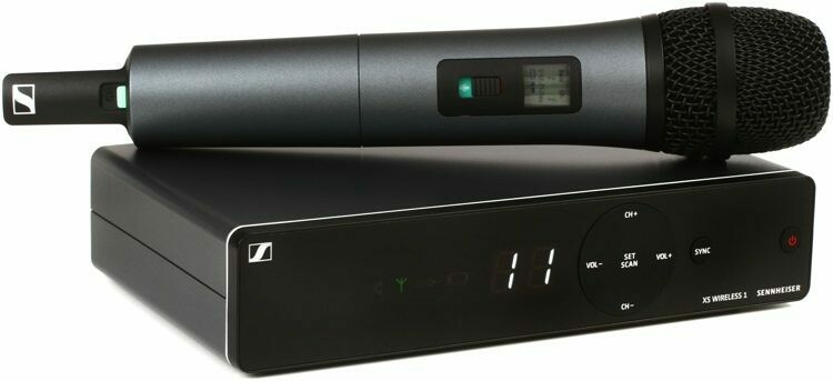 [507108] Sennheiser XSW 1-825-A UHF Vocal Set with e825 Dynamic Microphone (A: 548 to 572 MHz) #SESXSW1825A MFR #XSW 1-825-A