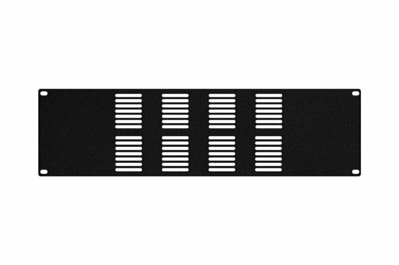 [3U VENTED BLANK PANEL] 3 UNIT VENTED BLANK RACK PANNEL