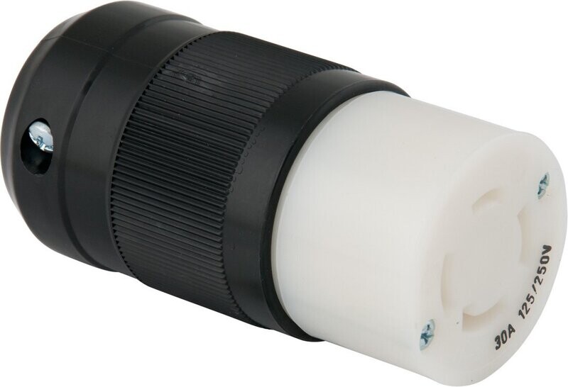 Marinco 3014C 30 Amp, 125 Volt/250 Volt, Connector, Locking