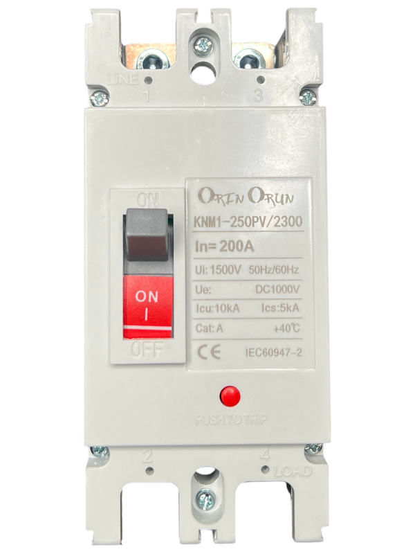 [2P 200A DC MCCB] DC Breaker 2P 200A DC MCCB