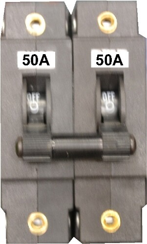 [2 Pole 50A 52 series Breaker] 2 Pole 50A 52 series Breaker