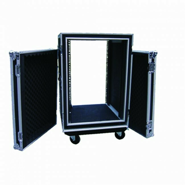 [T-12RSP] ProX 12U Vertical Shockproof Amp Rack ATA Flight Case 20" Deep with Casters
#PRT12RSP MFR #T-12RSP
