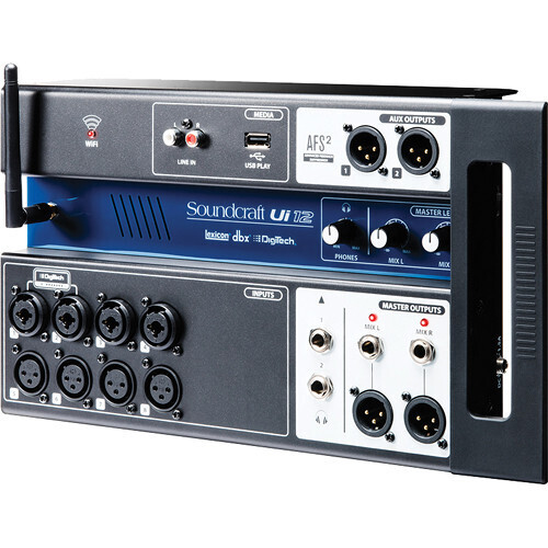 [Soundcraft Ui12] Soundcraft Ui12 12-Input Remote-Controlled Digital Mixer