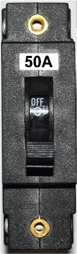 [1 Pole 50A 52 series Breaker] 1 Pole 50A 52 series Breaker