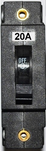 [1 Pole 20A 52 series Breaker] 1 Pole 20A 52 series Breaker