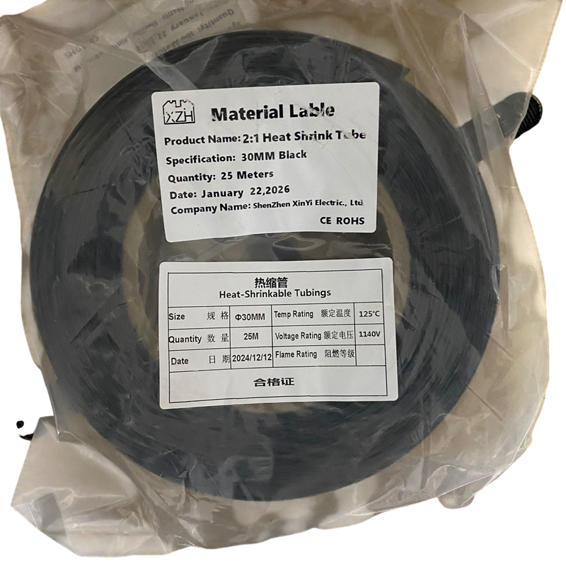 [Heat Shrink 2:1 30MM Black] Heat Shrink 2:1 30MM Black