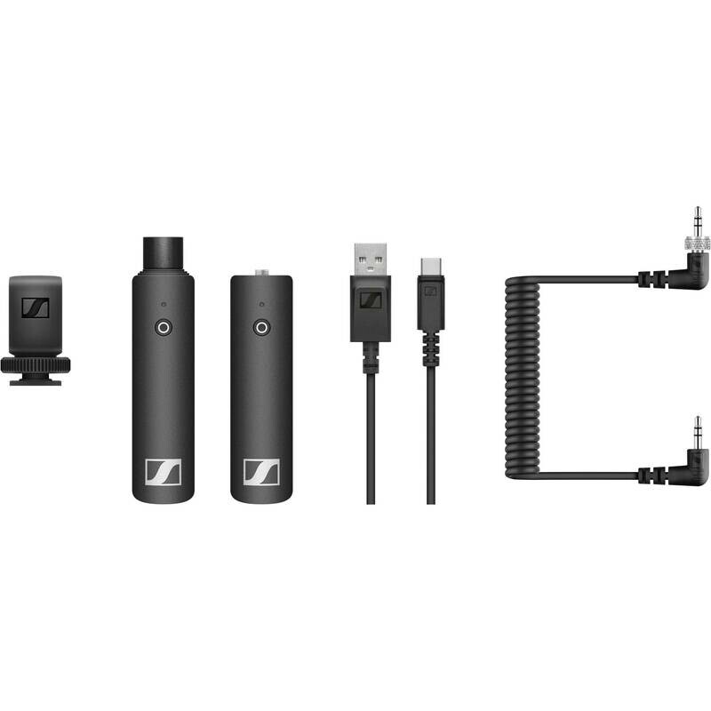 Sennheiser XSW-D PORTABLE INTERVIEW SET Digital Camera-Mount Wireless Plug-On Microphone System with No Mic (2.4 GHz) #SEWXSPISTR MFR #XSW-D PORTABLE INTERVIEW SET