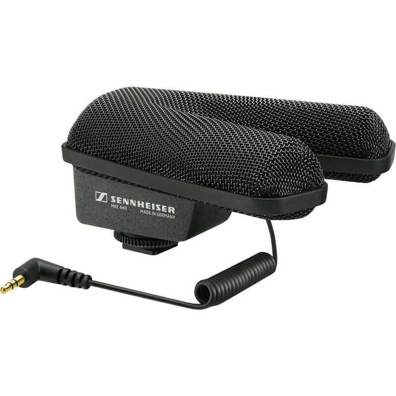 Sennheiser MKE 440 Compact Stereo Shotgun Microphone
#SEMKE440 MFR #506258