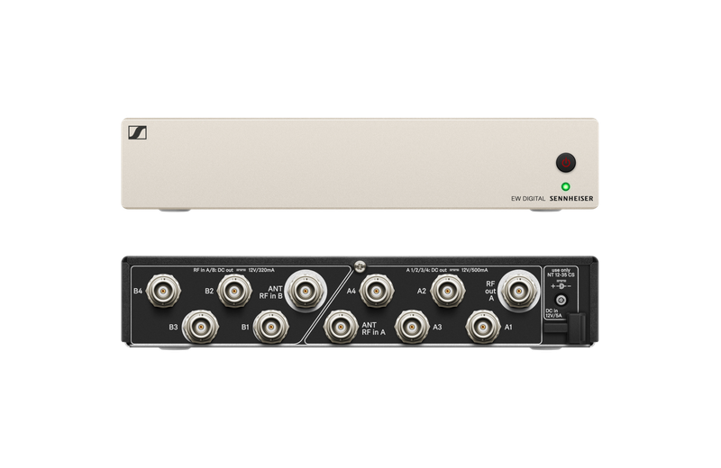 [Sennheiser EW-D ASA (Q-R-S)] Sennheiser EW-D ASA 4-Way Active Antenna Splitter with DC Distribution for EW-D Wireless Systems (470 to 694 MHz)