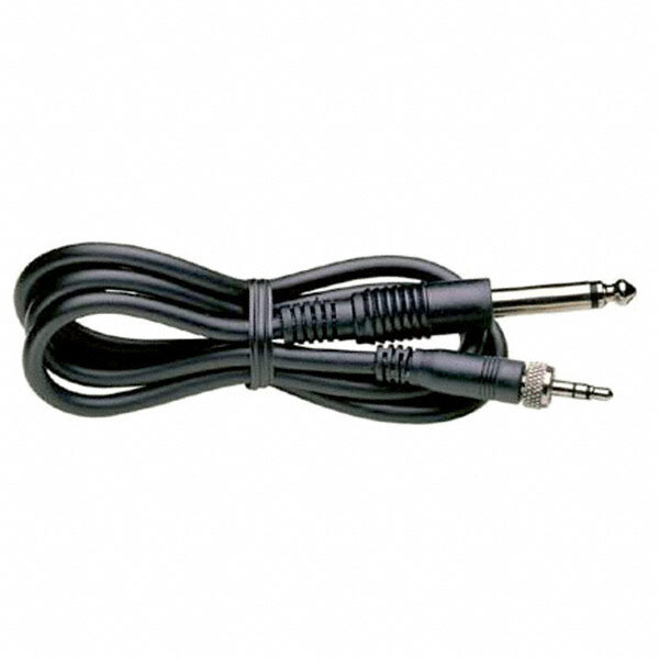 [Sennheiser CL1-N] Sennheiser CL1-N Locking 3.5mm to 1/4" Instrument Cable for Bodypack Transmitters.  Article Number: 005021 #CL1-N
