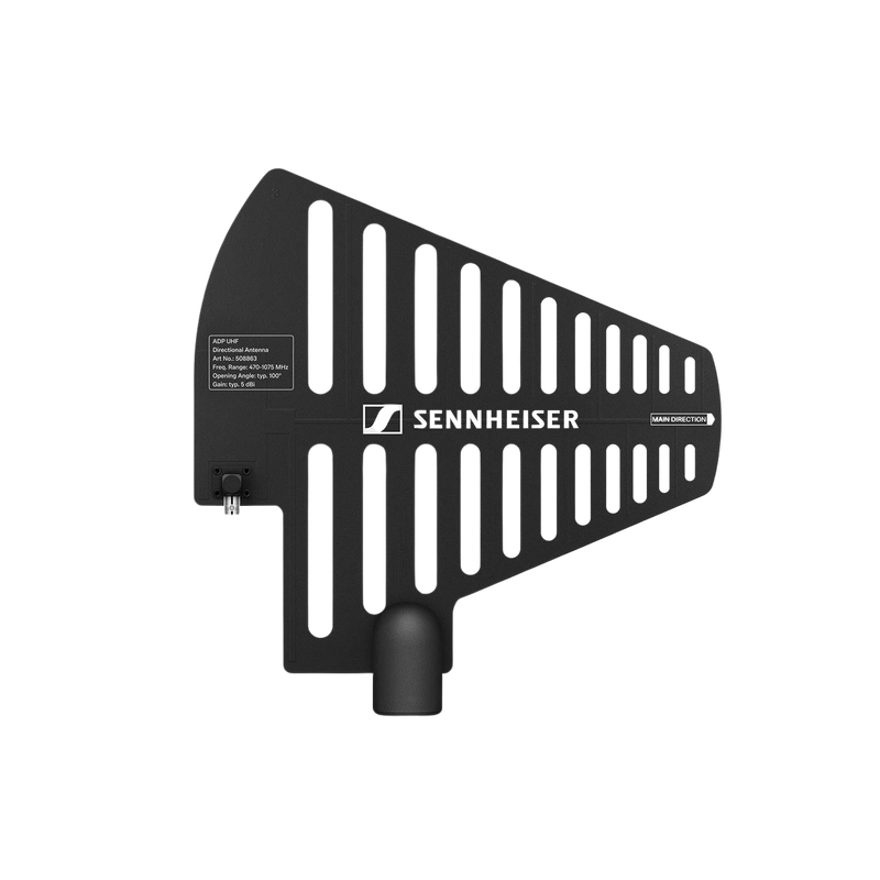 [Sennheiser ADP UHF] Sennheiser ADP UHF Passive Directional Antenna for EW-D Wireless Systems (470 to 1075 MHz) #SEADPUHF4701 MFR #ADP UHF (470 - 1075 MHZ)