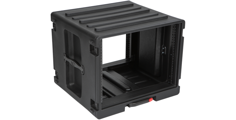[SKB-R8UW] SKB 8U Roto Rolling Rack Case  #SK1SKBR8UW MFR #1SKB-R8UW