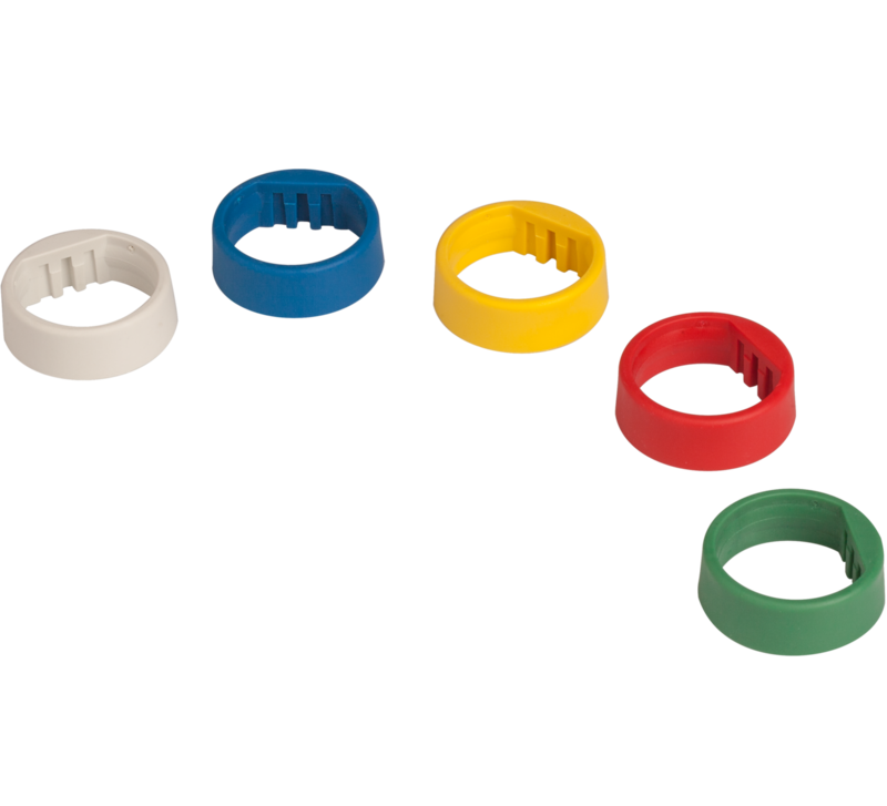 [SHURE-WA616M] Shure WA616M 5-Color Identification Rings #SHWA616M MFR #WA616M