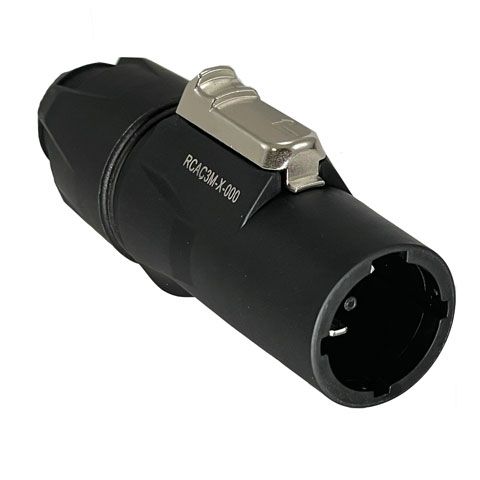 REAN RCAC3M-X-000-1 IP65 Lockable Male powerCON True Connector, Power In