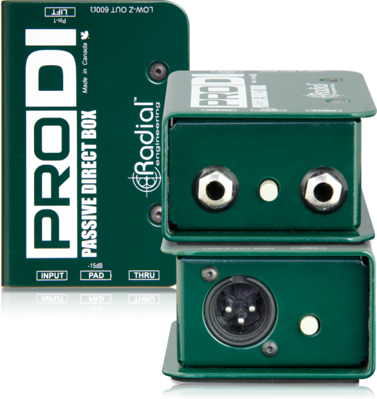 [RADIAL-PRODI] Radial Engineering ProDI Direct Box
#RAPRODI MFR #R800 1100