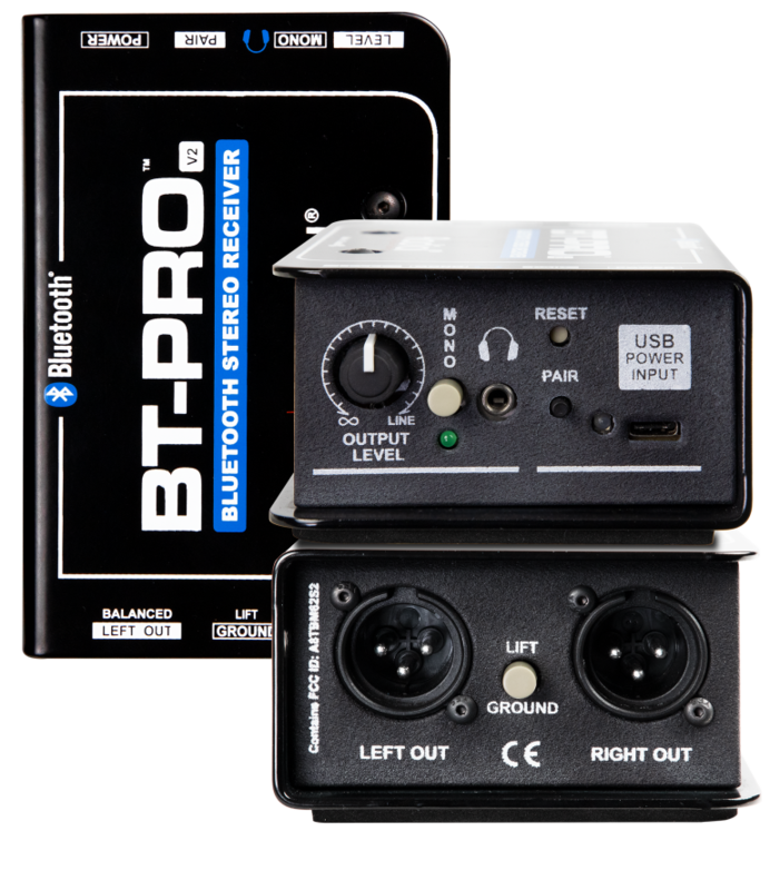 [R800 1057] Radial Engineering BT-PRO V2 Stereo Bluetooth Direct Box #RABTPV2 MFR #R800 1057
