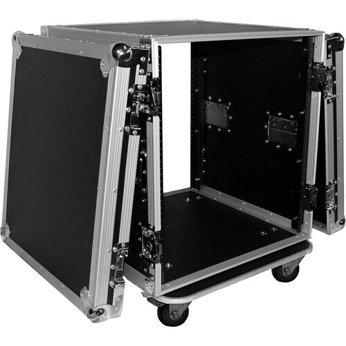 [ProX T12RSS] ProX T-12RSS ATA Amp Rack Flight Case (19"Depth, 12 RU, with Casters)  #PRT12RSS MFR #T-12RSS