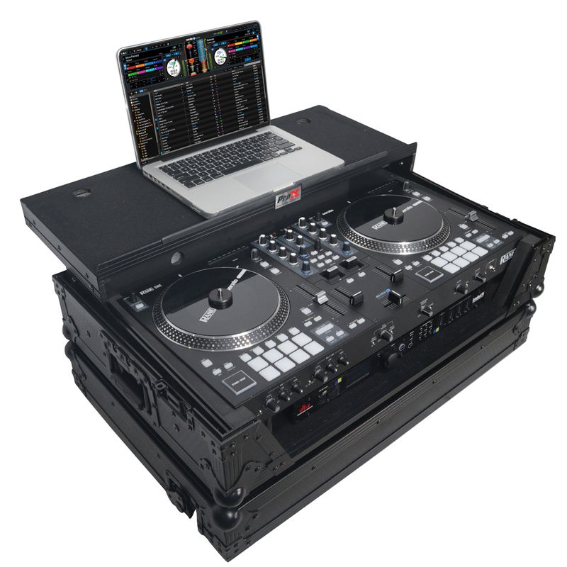 [Pro X XS-RANEONE WLT BL] ProX XS-RANEONE WBL ATA Flight Case for Rane One DJ Controller - Black on Black